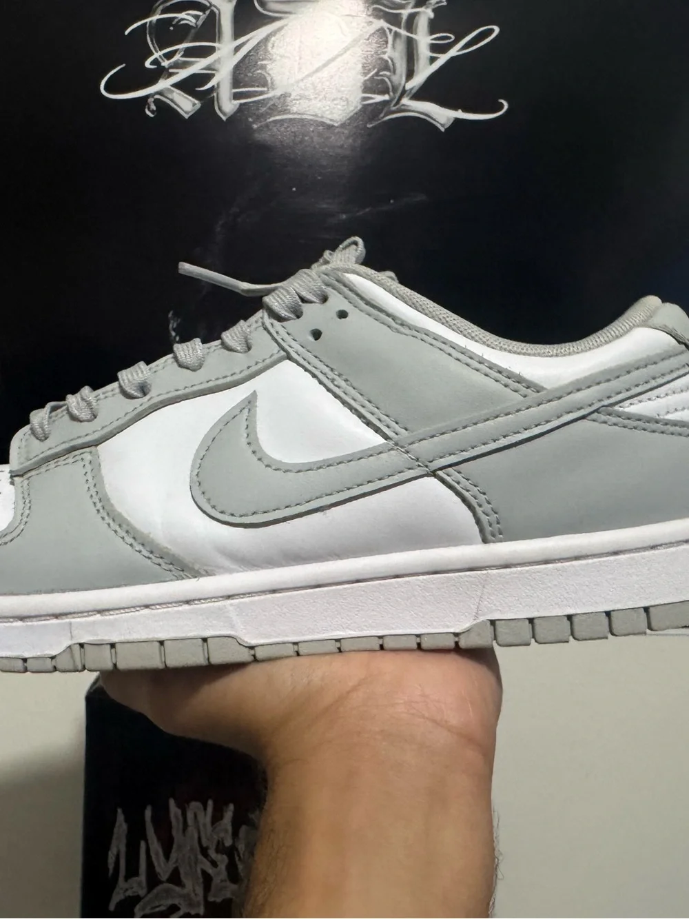 Nike dunk low Grey Fog size 8 men